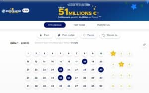 Euromillions : 51 millions d’euros à gagner le vendredi 10 février