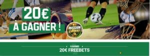 Comment gagner 20€ de freebet sur Unibet ce week-end ?