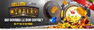 Million Week Mystery KO : 1 000 000€ à partager sur Winamax