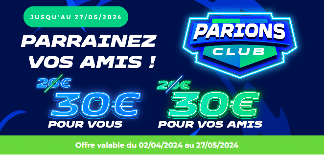 parrainage parions sport