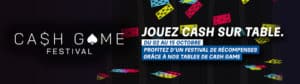 Cash Game Festival : jusqu’à 200€ à gagner sur PMU Poker